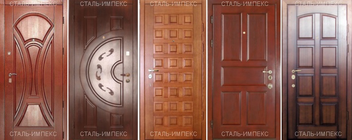 Входные двери с наборным МДФ