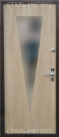 Дверь с зеркалом № 2-ДЗ
